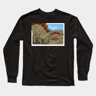 Stegosaurus Long Sleeve T-Shirt